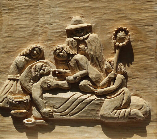 Curing Massasoit - Carver: Warren J. Blessing Jr